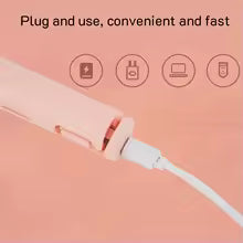 Cordless USB Mini Hair Straightener & Curler
